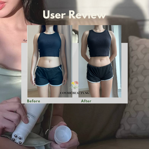 Achieve a more defined body, slimmer and leaner body with Susenji Sculpt. Susenji Sculpt is the upgraded version of Susenji Gold Gel  On top of the slimming properties of the previous gel, Susenji Sculpt boasts double the fat-burning effects, and skin moisturising and firming.  It also comes with an 5 medical-grade steel rollerball massage head, eliminating the need for a separate massager or using your hands.