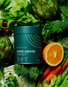 Shine Greens is your daily greens formula created with specific ingredients that support your body's natural detoxification process, boost your immunity and gut health, support the gut microbiome and promote optimal function of key organs. 

Shine Greens has a speciality blend of nutrient dense, plant-based wholefood ingredients, fibre, pre- and probiotics that are known to benefit the liver, kidneys and intestine. With 70% of your immune system located in the gut, looking after your gut health is key to li