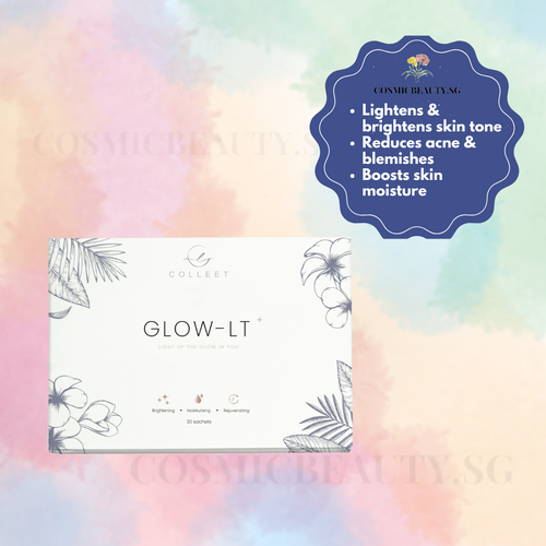 GLOW - LT+ is an innovative beauty supplement that combines brightening, moisturising and rejuvenating, multiple benefits in 1 product.