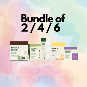 Susenji Luna, Depuff, Sculpt, Shake, Ollie. Health, Beauty and Slimming Bundles! All Susenji products are ready stock in Singapore. Ollie | Shake | Sculpts | Depuff. Free Shipping and courier for Cosmicbeauty.sg Customers!