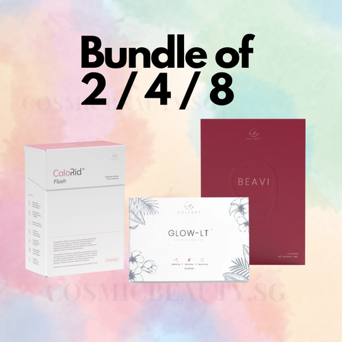 BEAVI 9 is a treasure trove of premium natural herbs and ingredients carefully handpicked across Asia and Japan that help to boost vitality and immunity. GLOW - LT+ is an innovative beauty supplement that combines brightening, moisturising and rejuvenating, multiple benefits in 1 product.