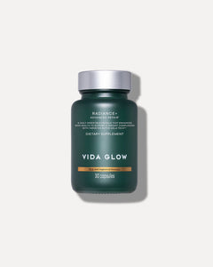 Achieve radiant, glowing skin with Vida Glow Radiance+ anti-aging formula.